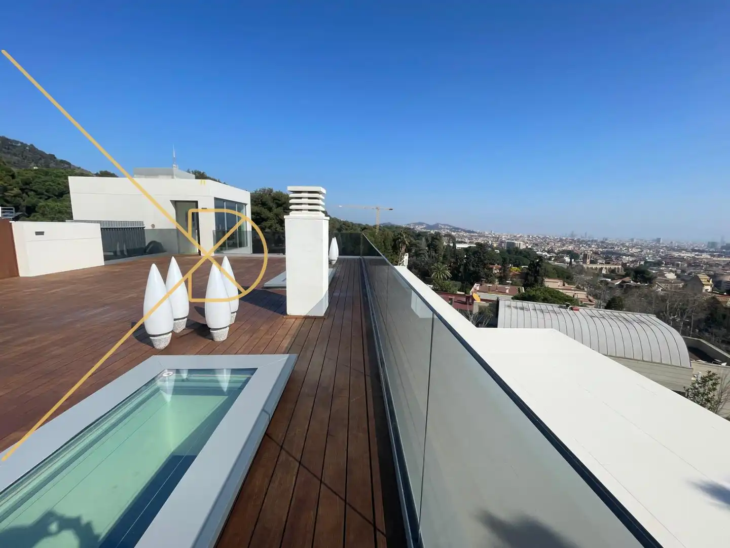 Terraza de Casa o chalet en venta en Barcelona con Aire acondicionado, Calefacción y Jardín privado