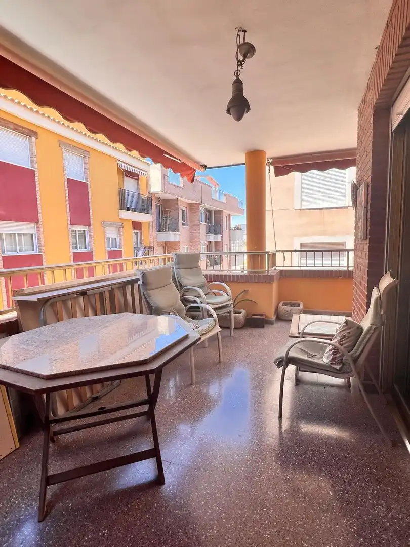 Terrace of Flat for sale in Murcia  with Air Conditioner, Furnished and Balcony