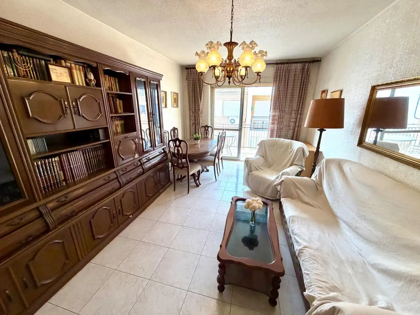 Living room of Flat for sale in Murcia  with Storage room and Balcony