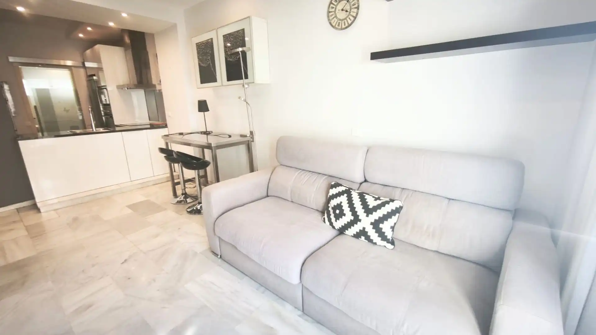 Sala de estar de Ático en venta en Málaga con Aire acondicionado, Terraza y Trastero