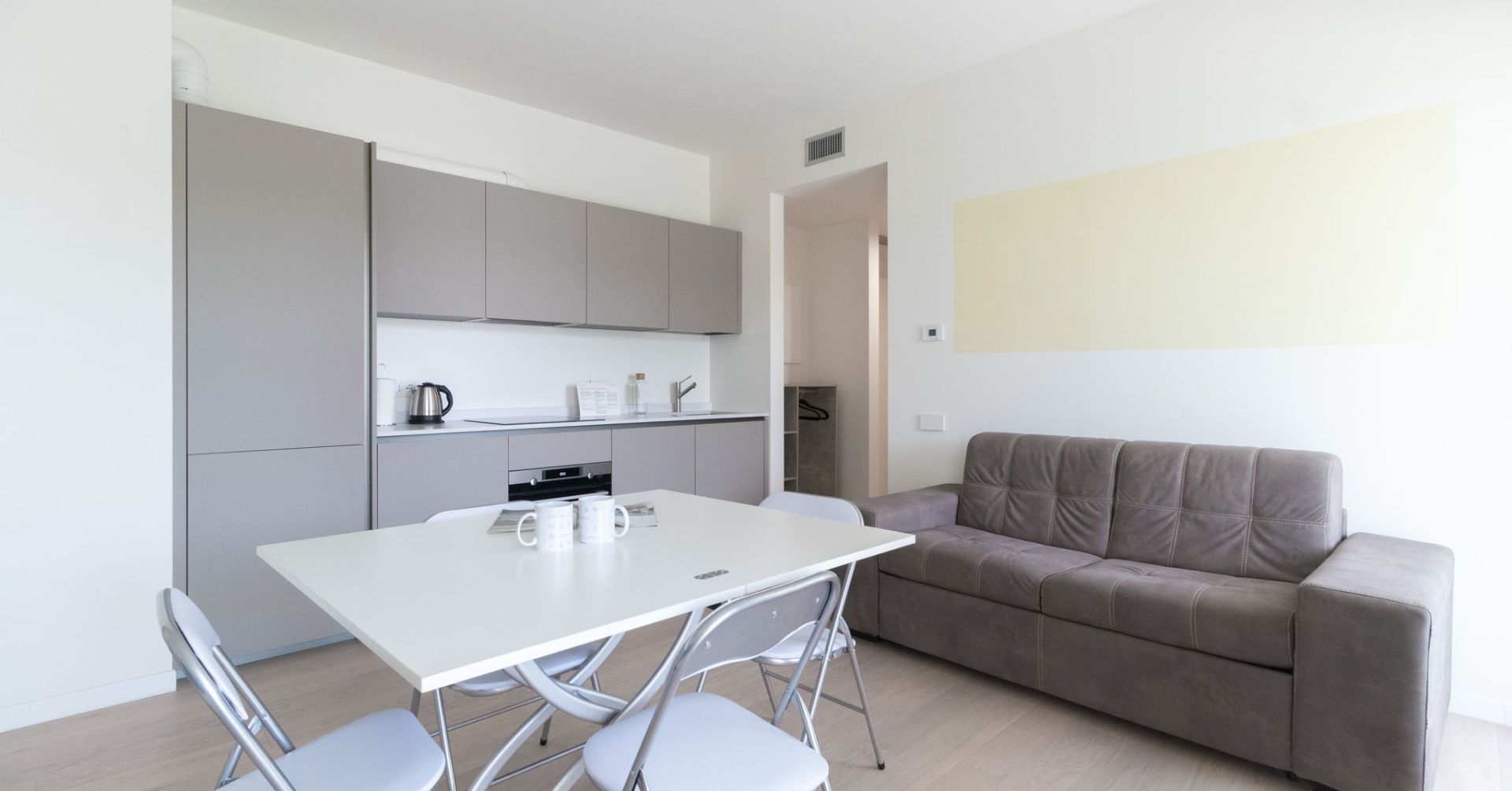 Sala de estar de Piso de alquiler en Granollers con Aire acondicionado, Amueblado y Se aceptan mascotas