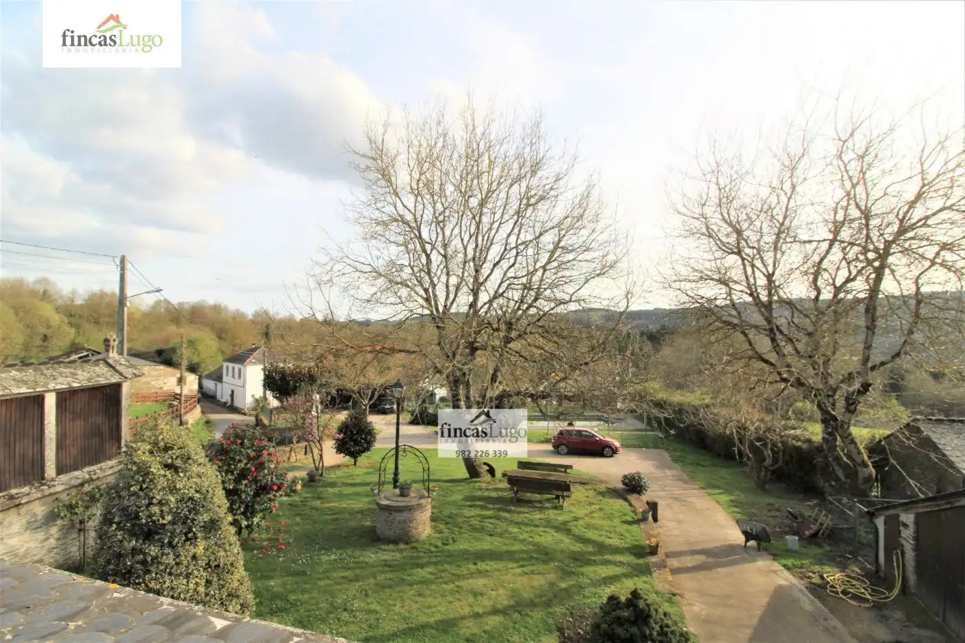 Jardín de Casa o chalet en venta en Lugo con Jardín privado, Terraza y Trastero