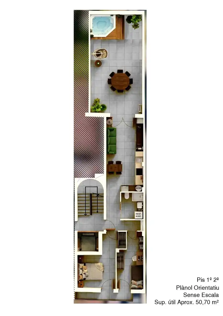 Appartement compact avec terrasse à vendre à Centre, imagen 29