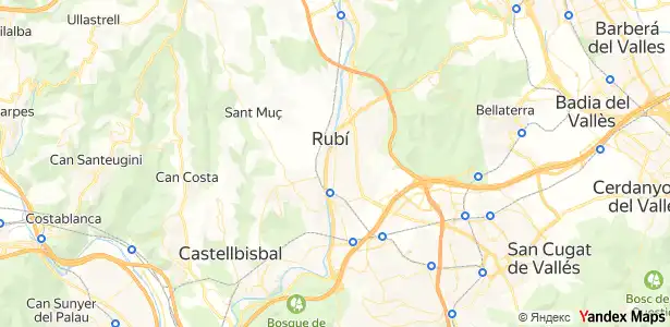 Vista exterior de Piso en venta en Rubí