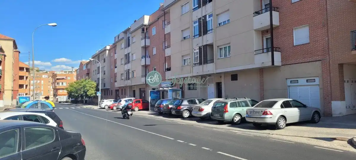 Exterior view of Flat for sale in Segovia  with Heating, Terrace and Furnished