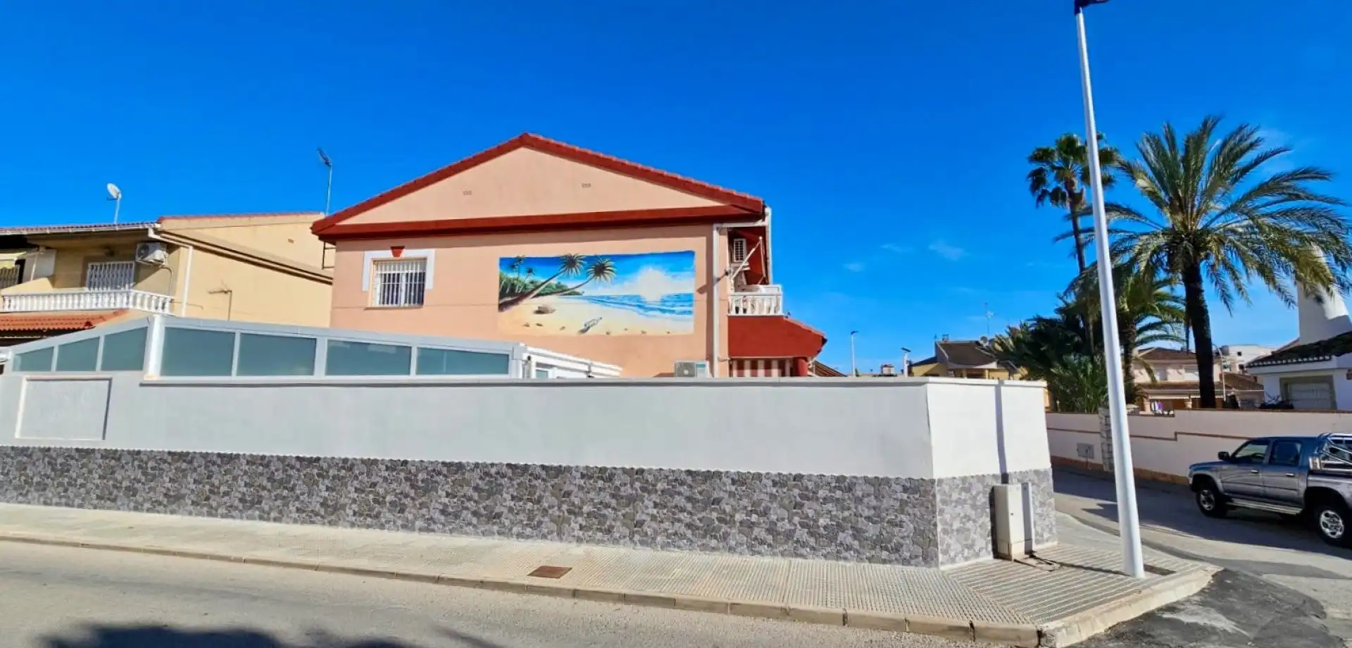 Casa rústica amb terrassa en venda a Santiago de la Ribera