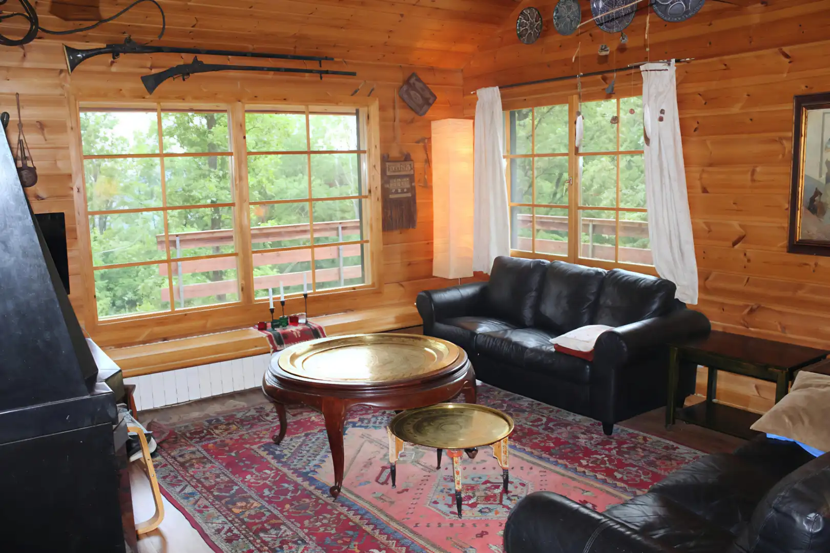 Sala de estar de Finca rústica en venta en Camprodon con Jardín privado y Amueblado