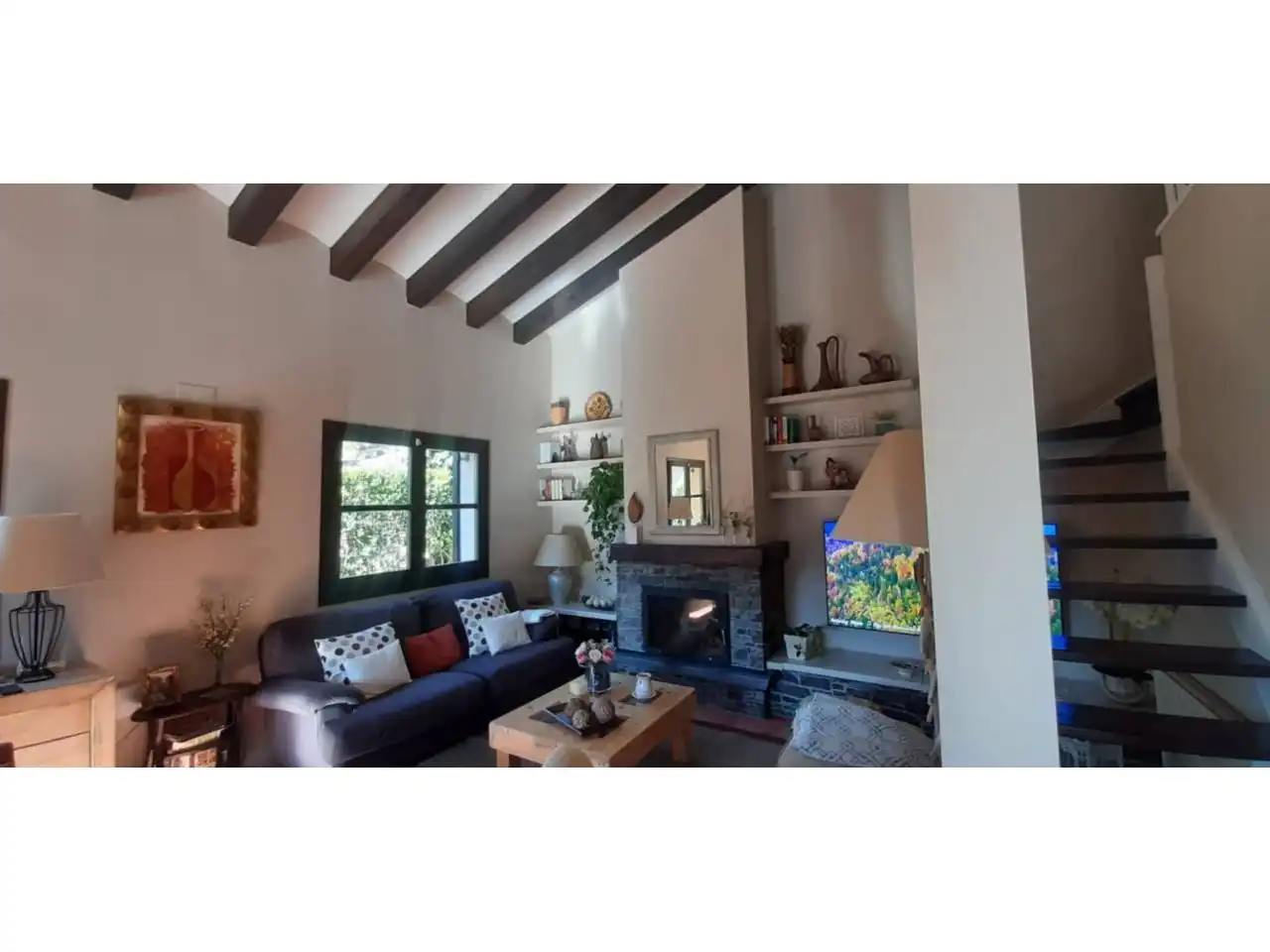 Sala de estar de Casa o chalet en venta en Castell de l'Areny con Calefacción, Jardín privado y Terraza