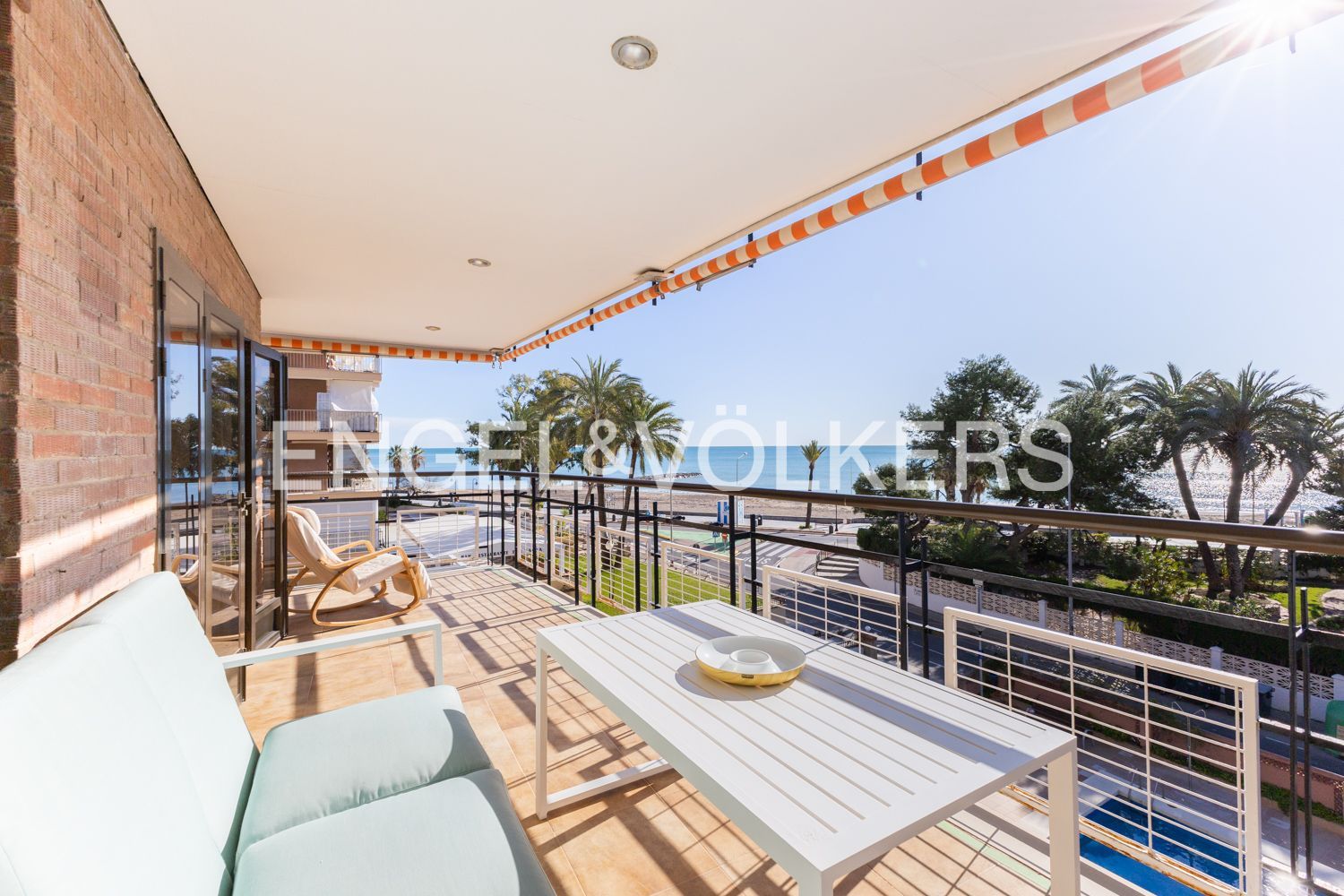 Vista exterior de Piso en venta en Benicasim / Benicàssim con Calefacción, Jardín privado y Balcón