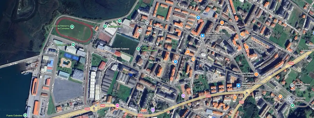 Vista exterior de Piso en venta en Colindres