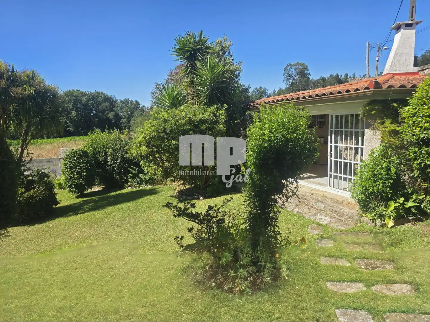 Jardín de Casa o chalet en venta en Vigo  con Calefacción, Jardín privado y Terraza