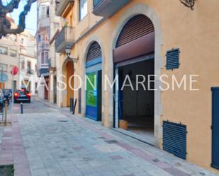 Vista exterior de Local de lloguer en Arenys de Mar