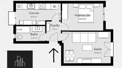 Foto 2 de Apartamento de alquiler en Alarcón, San Bernardo, Salamanca Capital