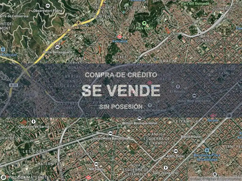 Vista exterior de Piso en venta en Barcelona