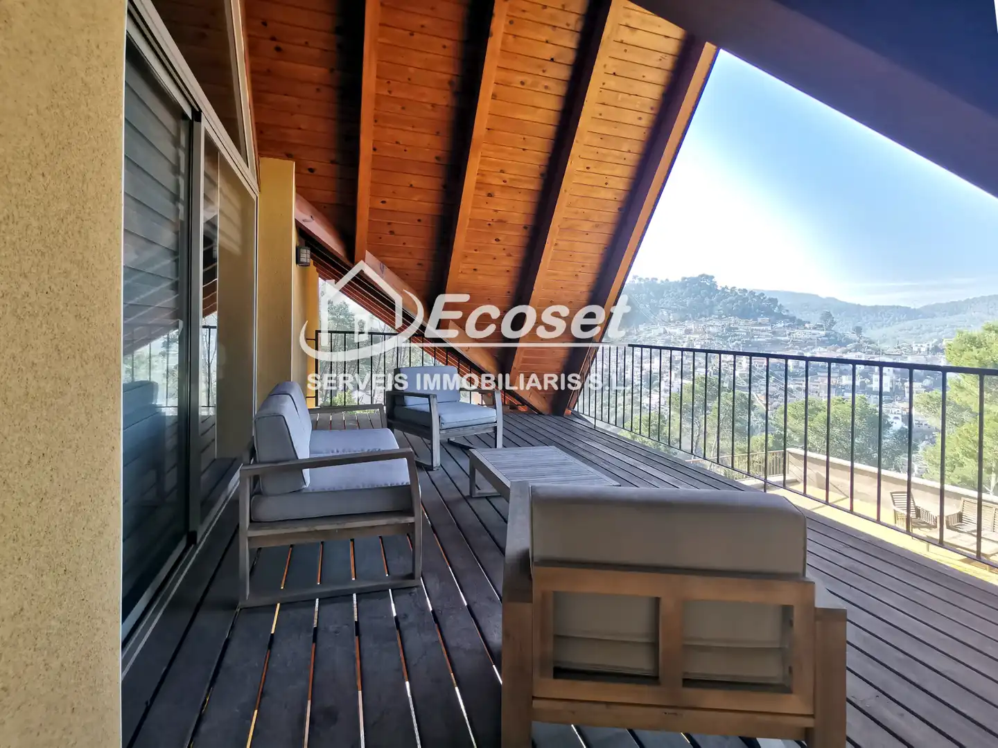 Terrasse von Haus oder Chalet zum Verkauf in Vallirana mit Heizung, Privatgarten und Terrasse
