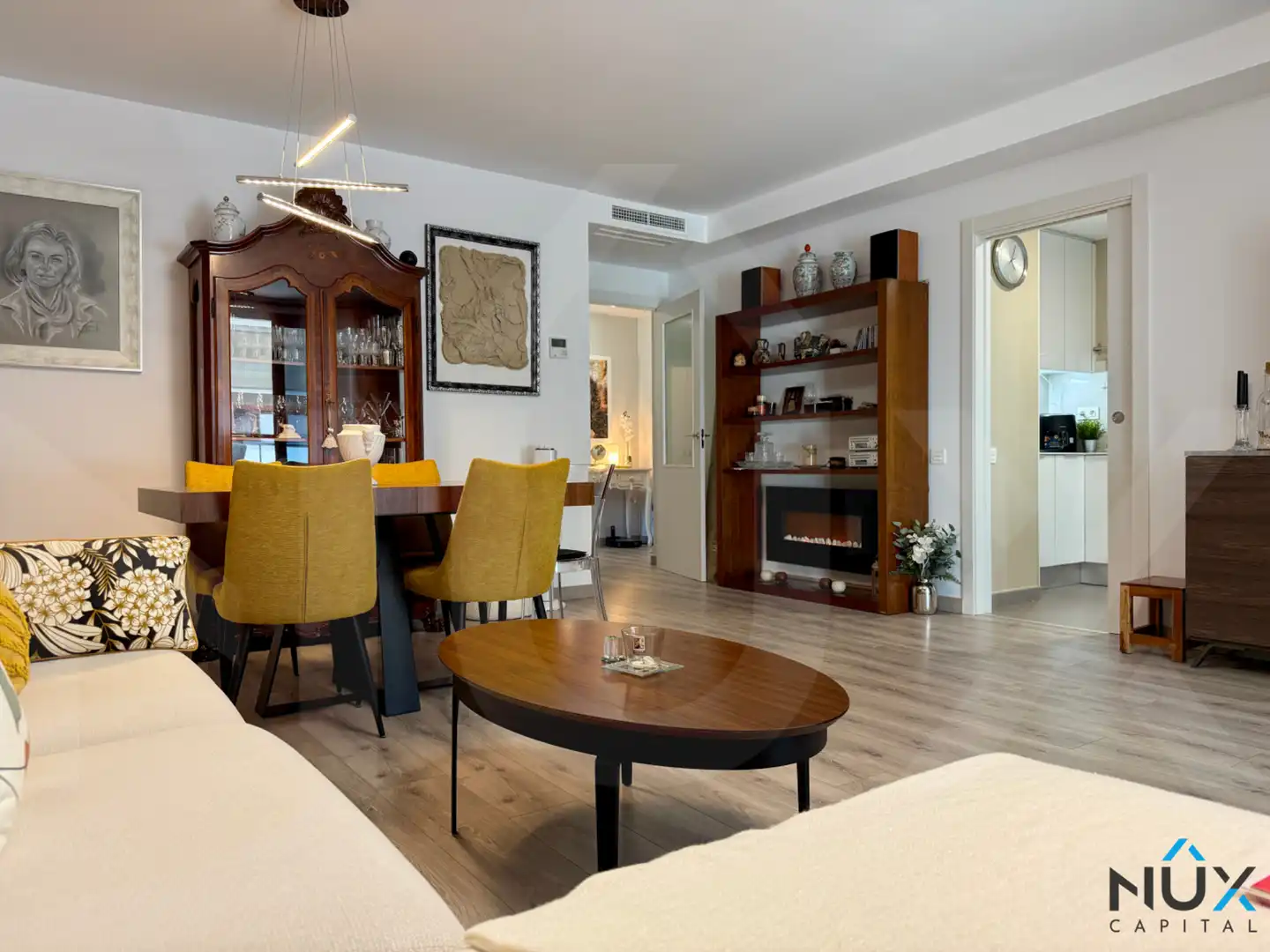 Sala d'estar de Pis en venda en Paterna amb Aire condicionat, Calefacció i Parquet