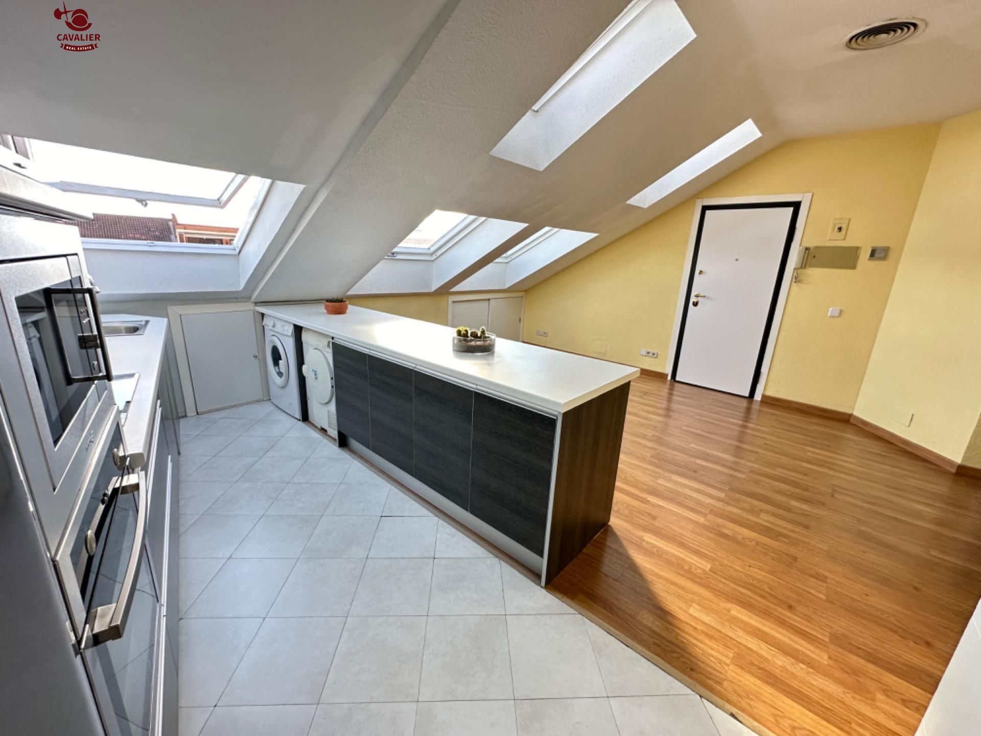 Kitchen of Attic for sale in Collado Villalba  with Air Conditioner