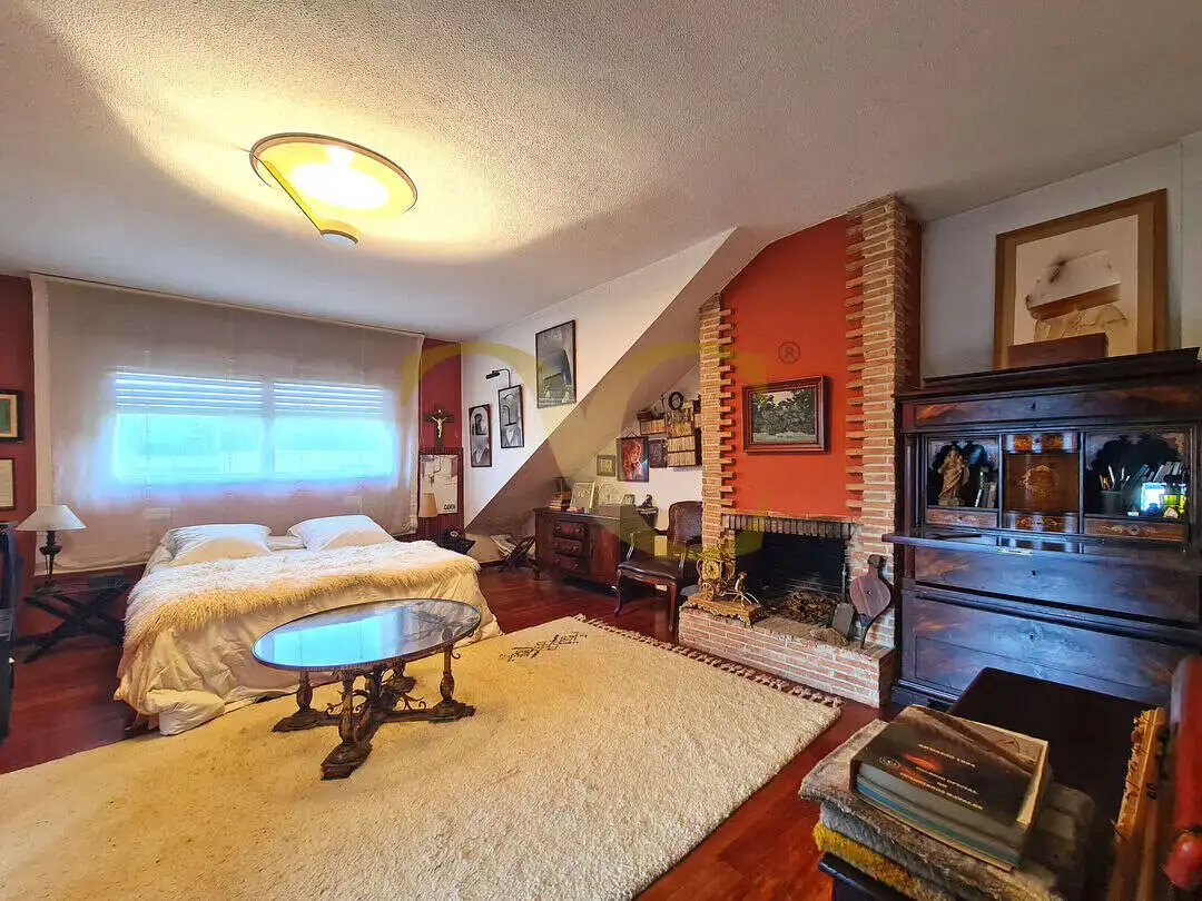 Living room of Houses for sale in Gijón   with Heating, Private garden and Terrace
