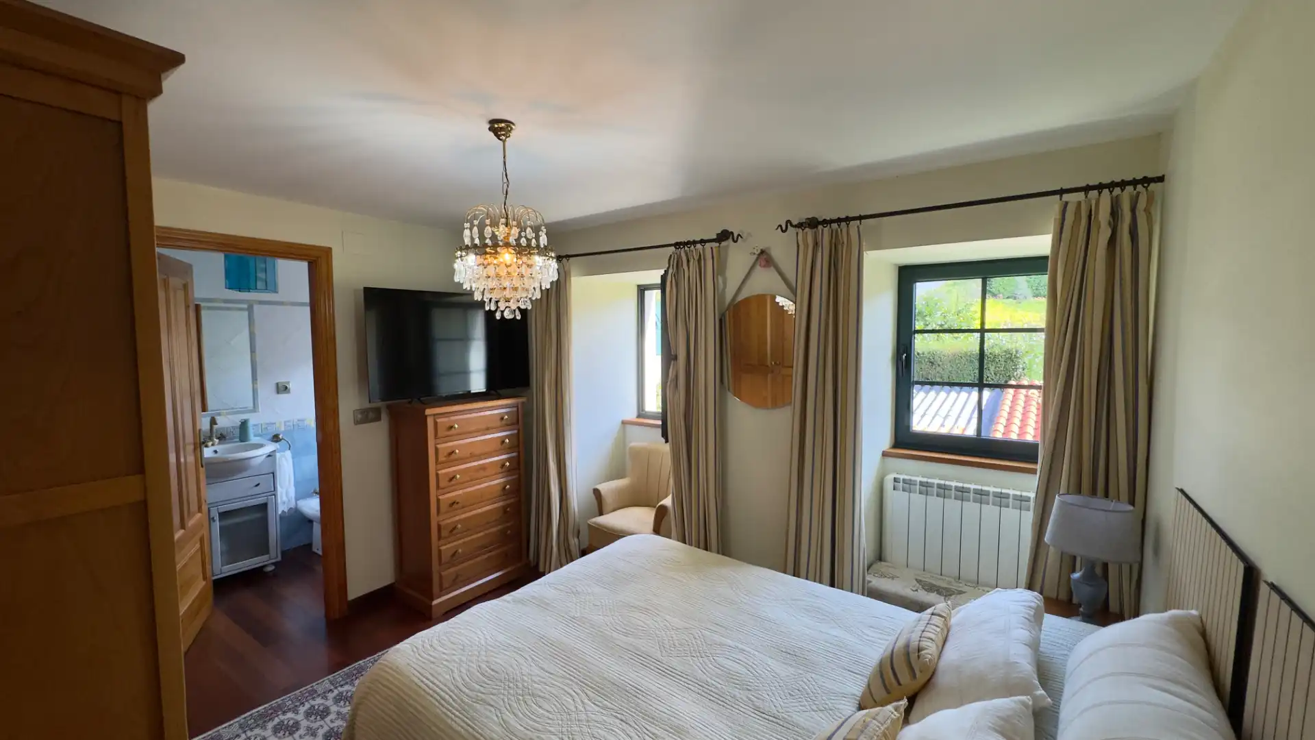 Bedroom of Houses for sale in Fene  with Heating, Private garden and Parquet flooring