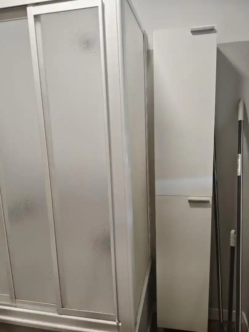 Badezimmer von Wohnungen zur Miete in Valdoviño mit Privatgarten, Parkett und Abstellraum
