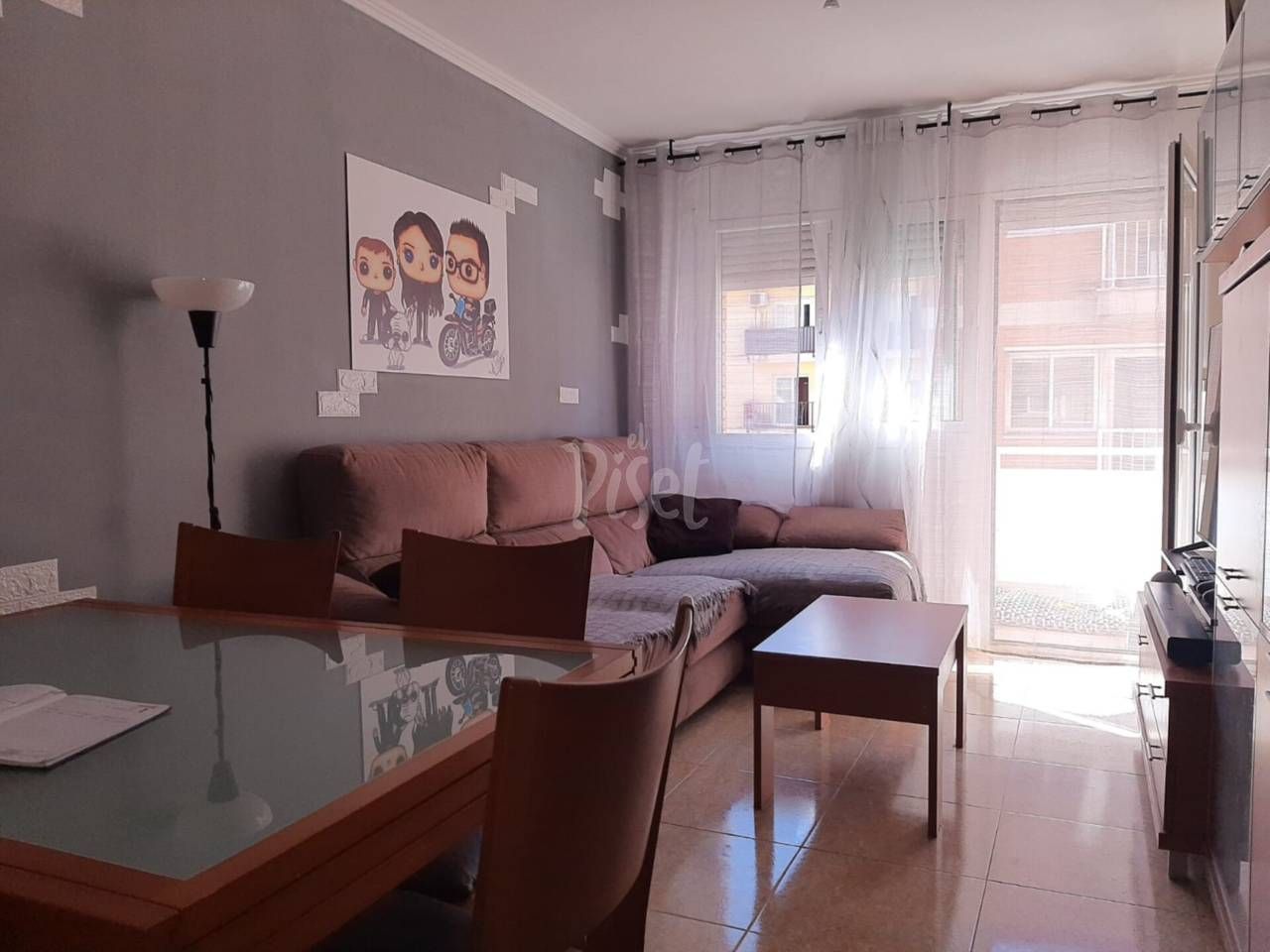 Sala de estar de Piso en venta en  Tarragona Capital con Calefacción, Terraza y Amueblado