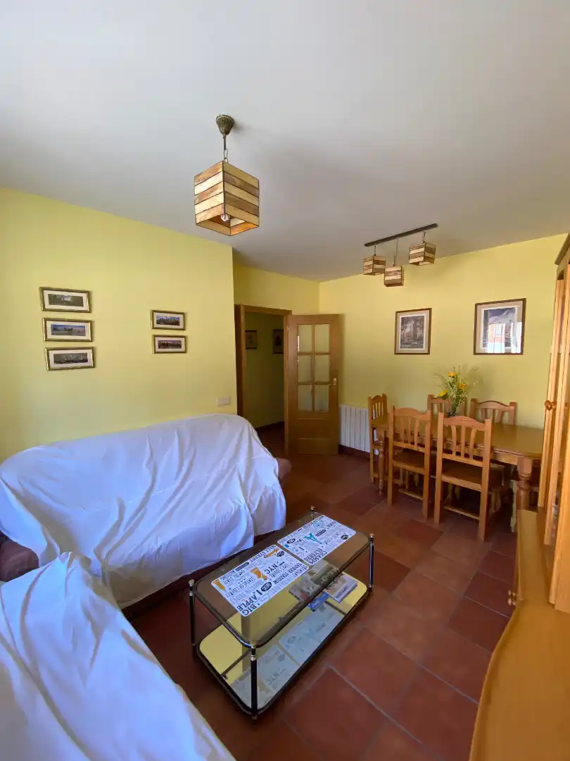 Sala de estar de Casa adosada en venta en Valseca, Segovia