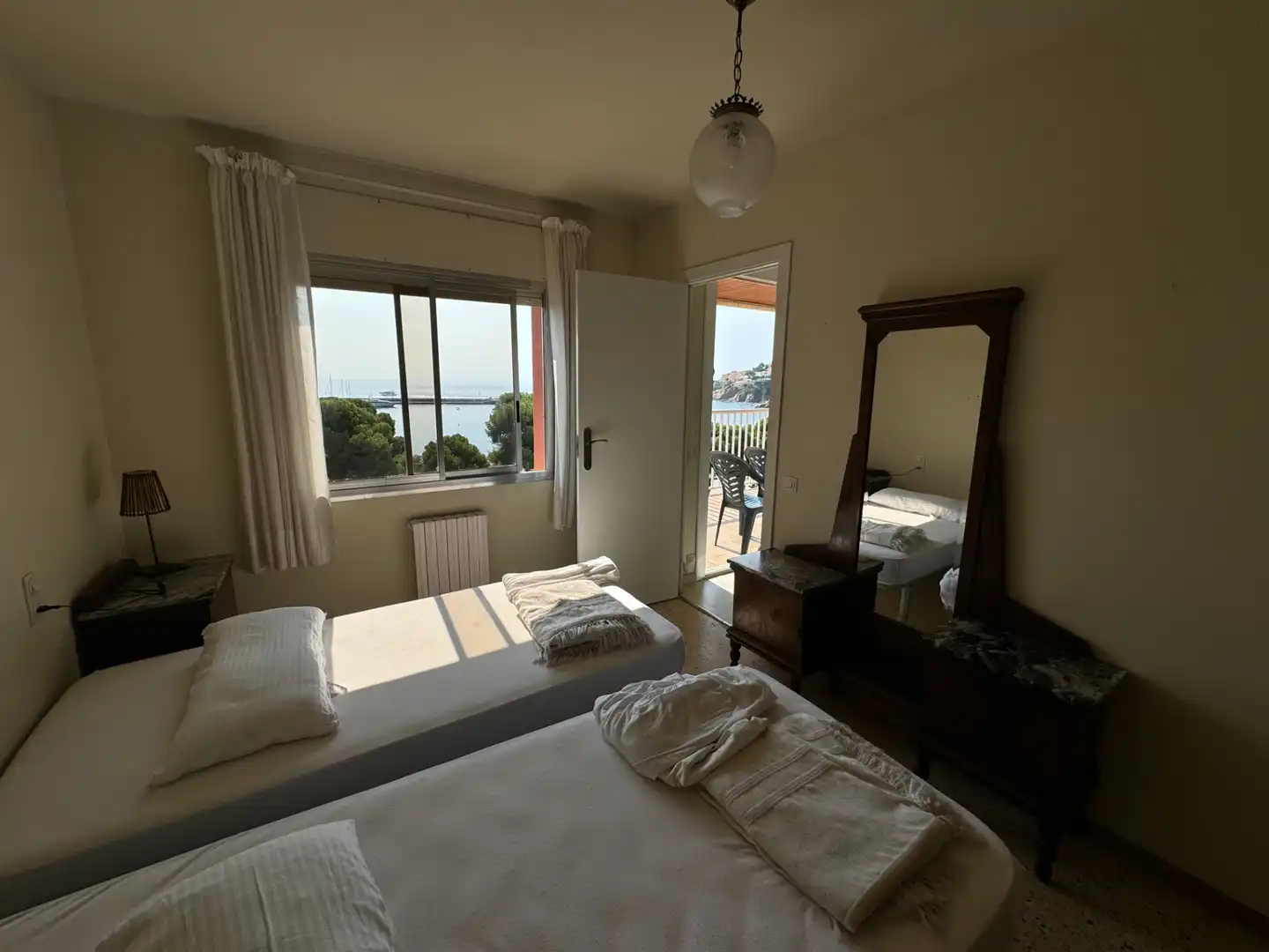 Bedroom of Flat for rent in Sant Feliu de Guíxols  with Heating and Balcony