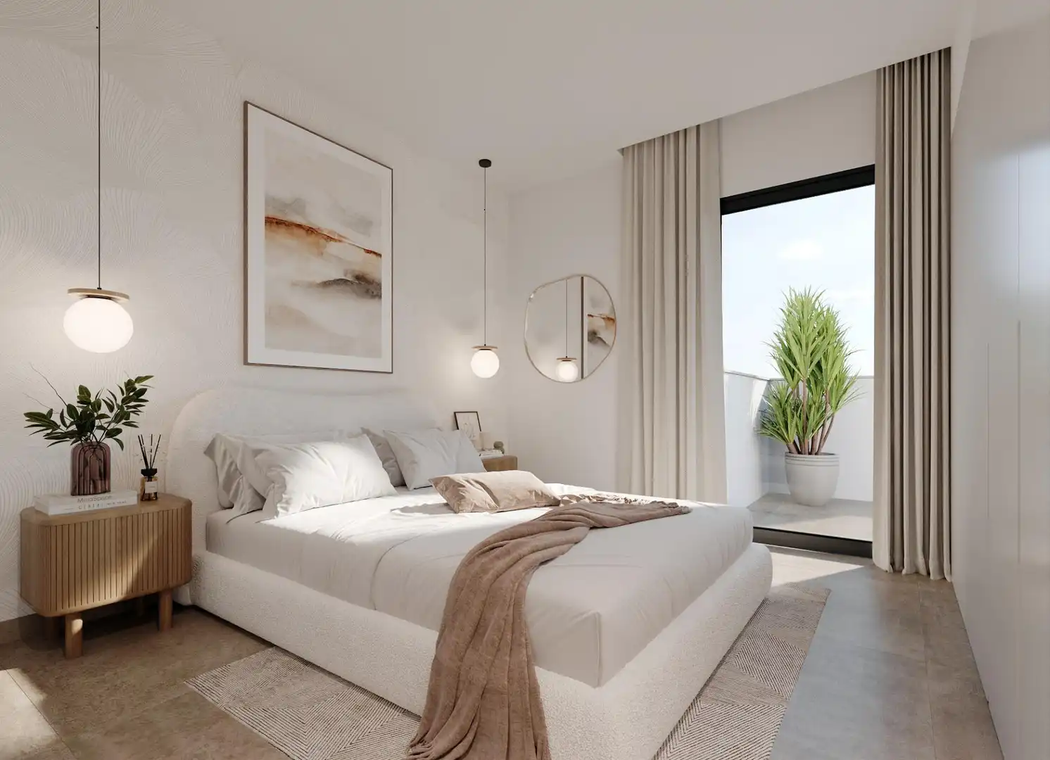 Habitación de Apartamento en venta en Torre-Pacheco con Aire acondicionado, Terraza y Trastero