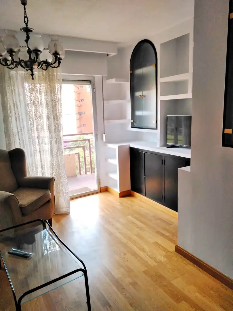 Wohnzimmer von Wohnung zur Miete in Cáceres mit Klimaanlage, Heizung und Terrasse