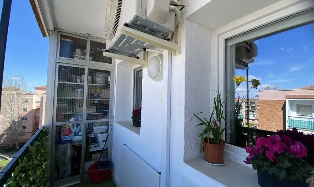 Balcony of Flat for sale in Leganés  with Air Conditioner, Heating and Terrace