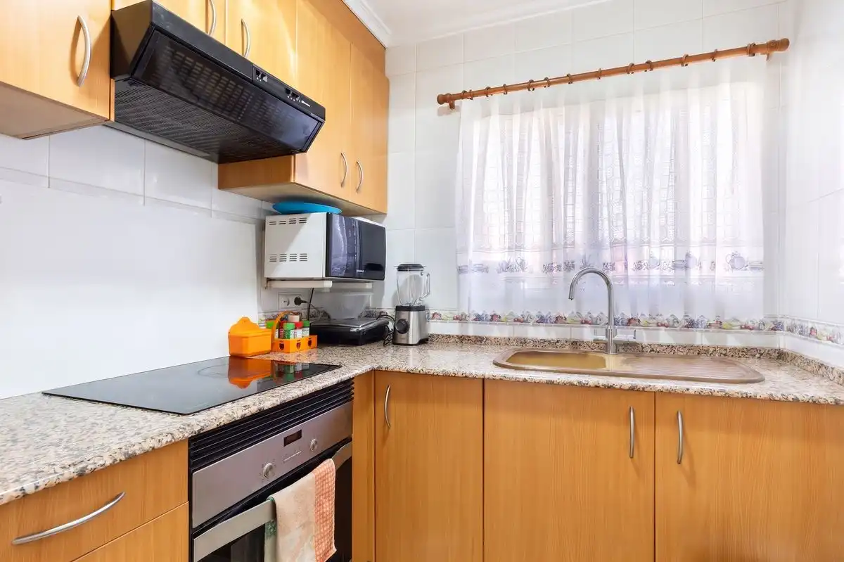 Küche von Wohnung zum Verkauf in Moncada mit Heizung, Terrasse und Balkon