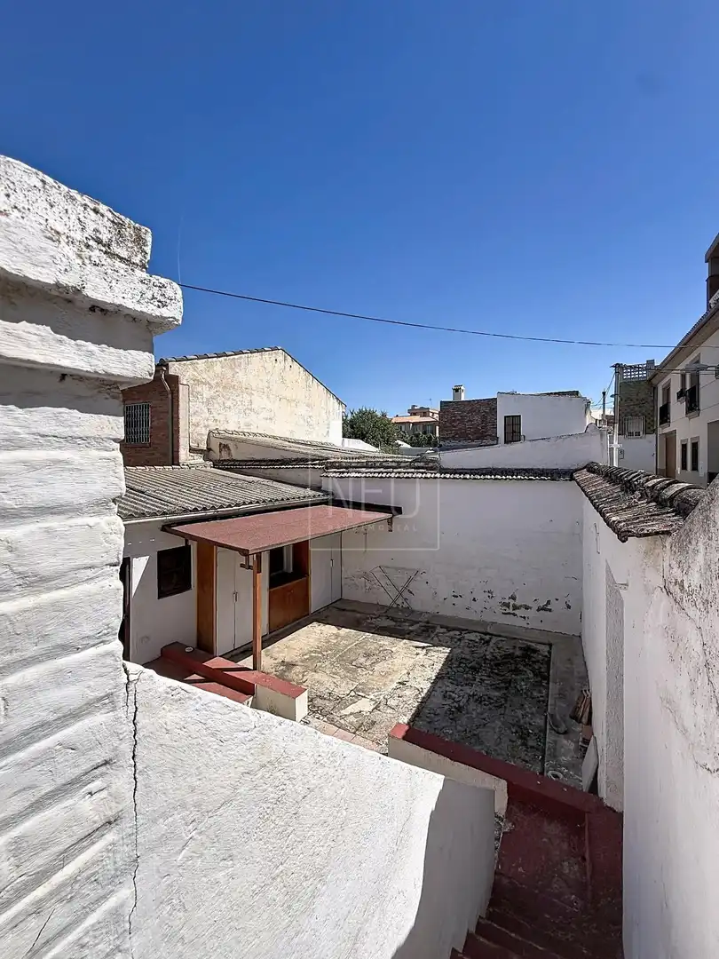Vista exterior de Casa adosada en venta en Granada con Terraza y Trastero