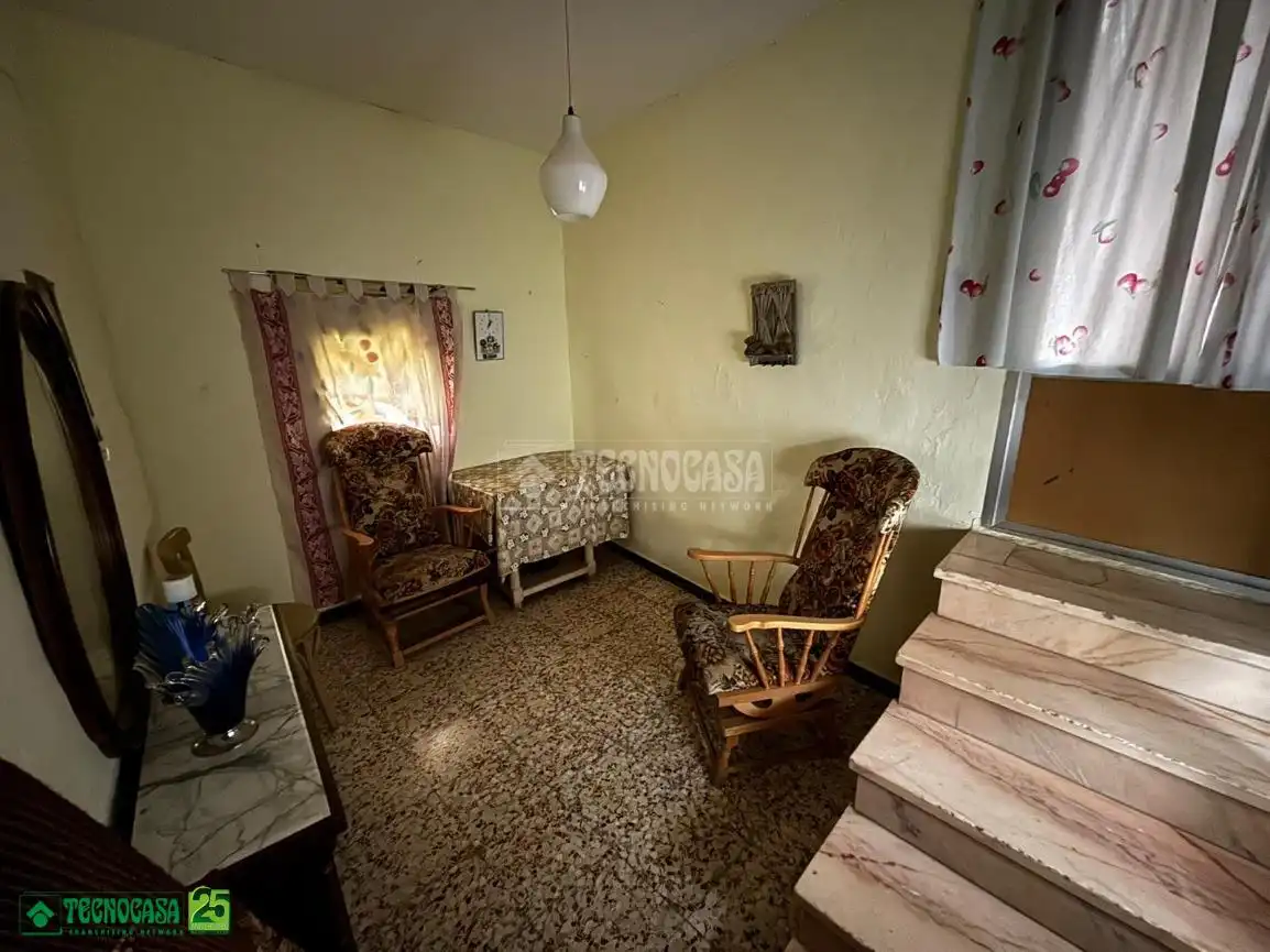 Sala de estar de Casa adosada en venta en Almagro
