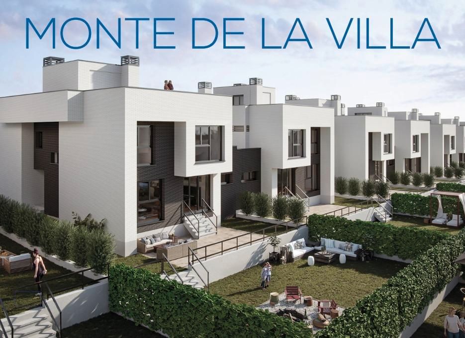 Exterior view of House or chalet for sale in Villaviciosa de Odón  with Air Conditioner, Heating and Parquet flooring