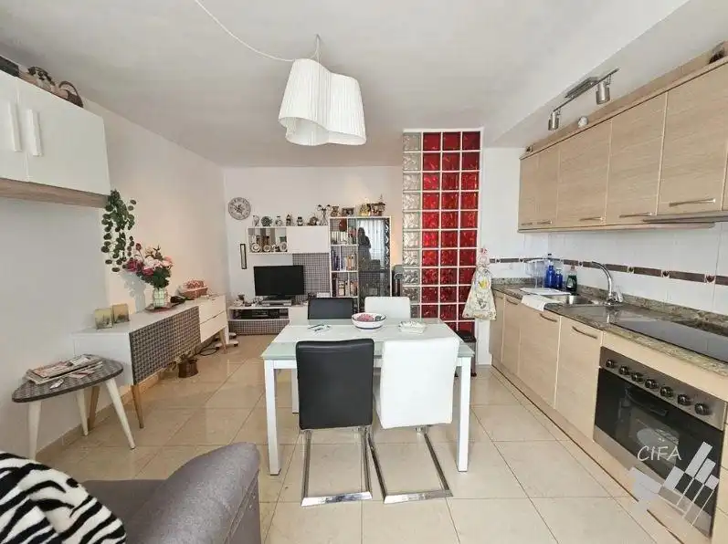 Cocina de Apartamento en venta en Benicarló con Aire acondicionado, Calefacción y Amueblado