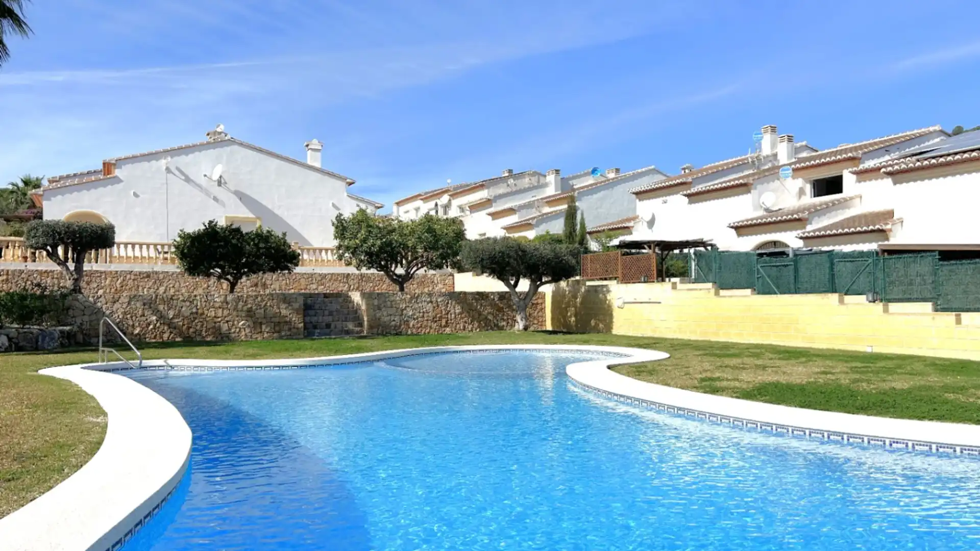 Swimming pool of Apartments for sale in Benitachell / El Poble Nou de Benitatxell  with Air Conditioner, Heating and Terrace