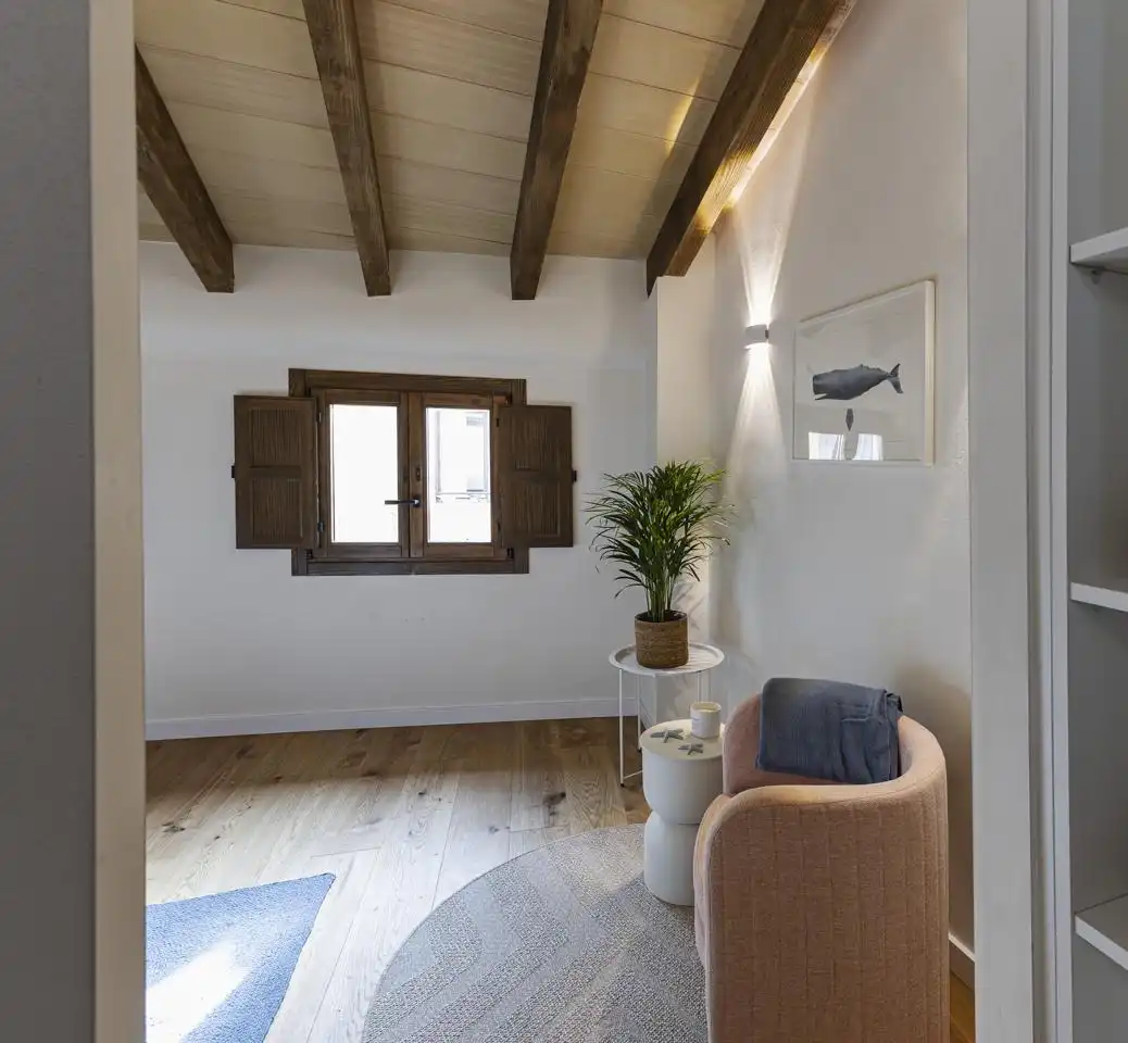 Sala de estar de Edificio en venta en  Palma de Mallorca