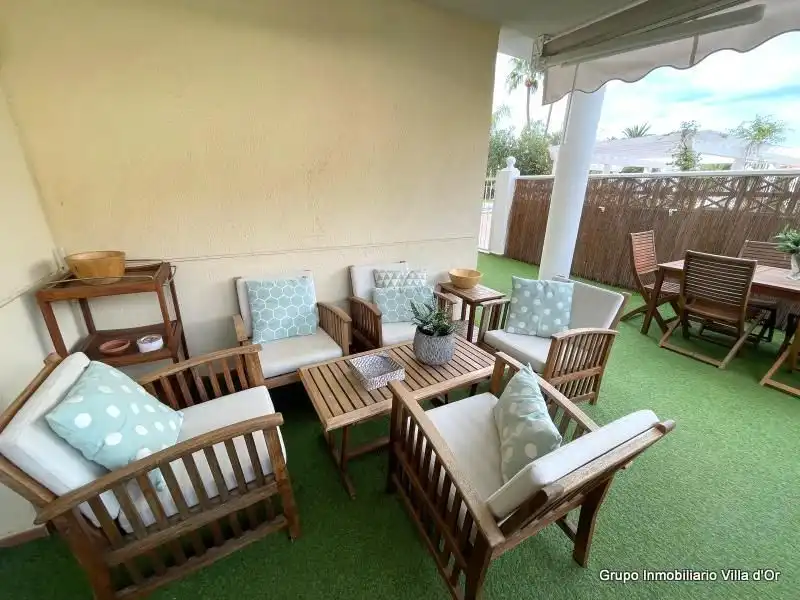 Terrasse von Wohnungen zur Miete in Dénia mit Klimaanlage, Heizung und Terrasse
