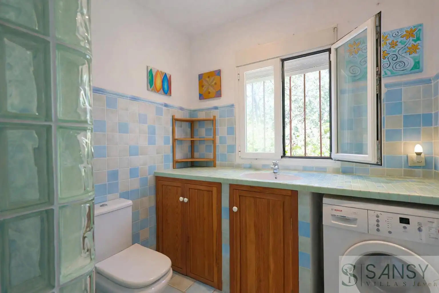 Bathroom of Houses for sale in Jávea / Xàbia  with Air Conditioner