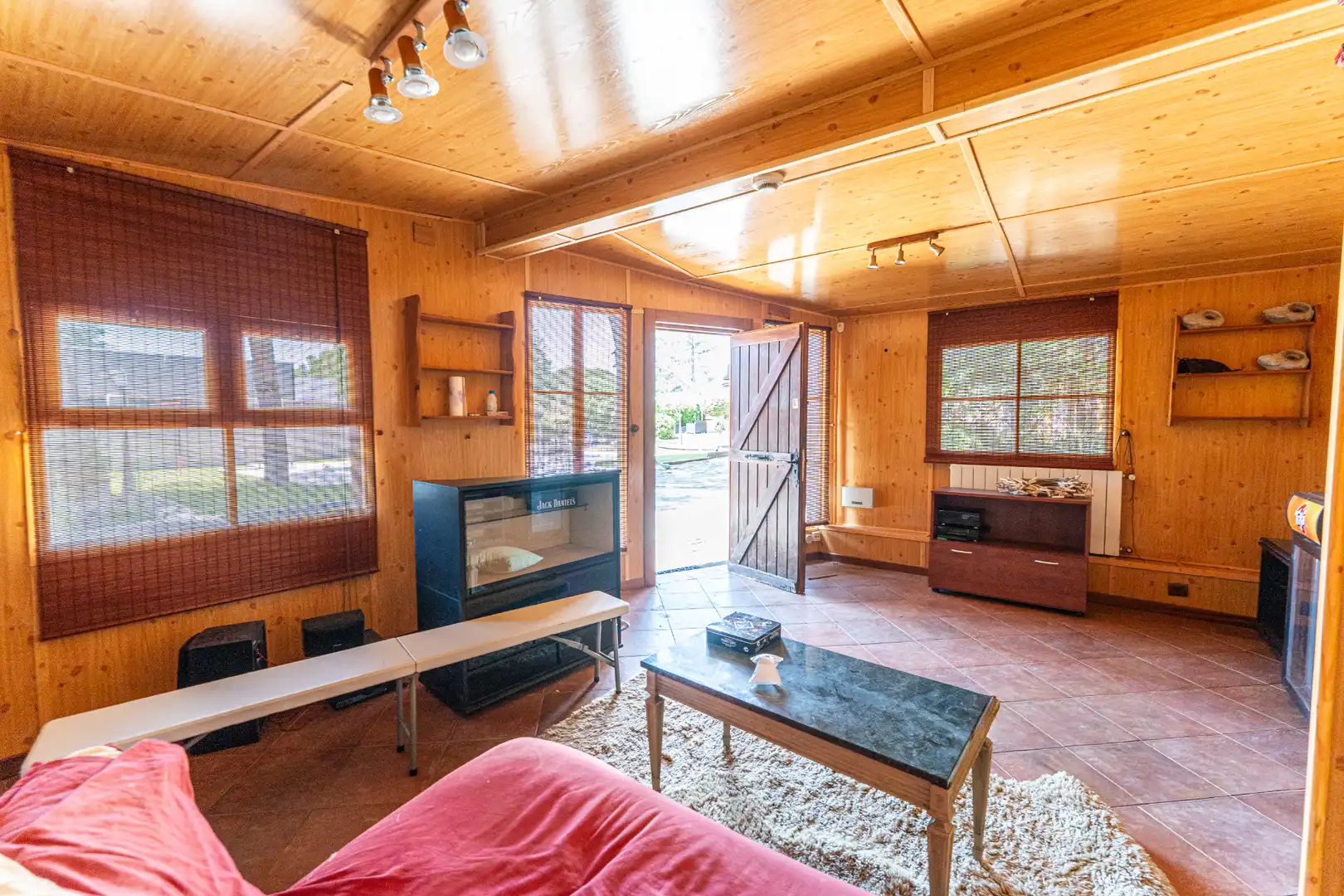 Sala d'estar de Casa o xalet en venda en Alpedrete amb Calefacció, Jardí privat i Terrassa