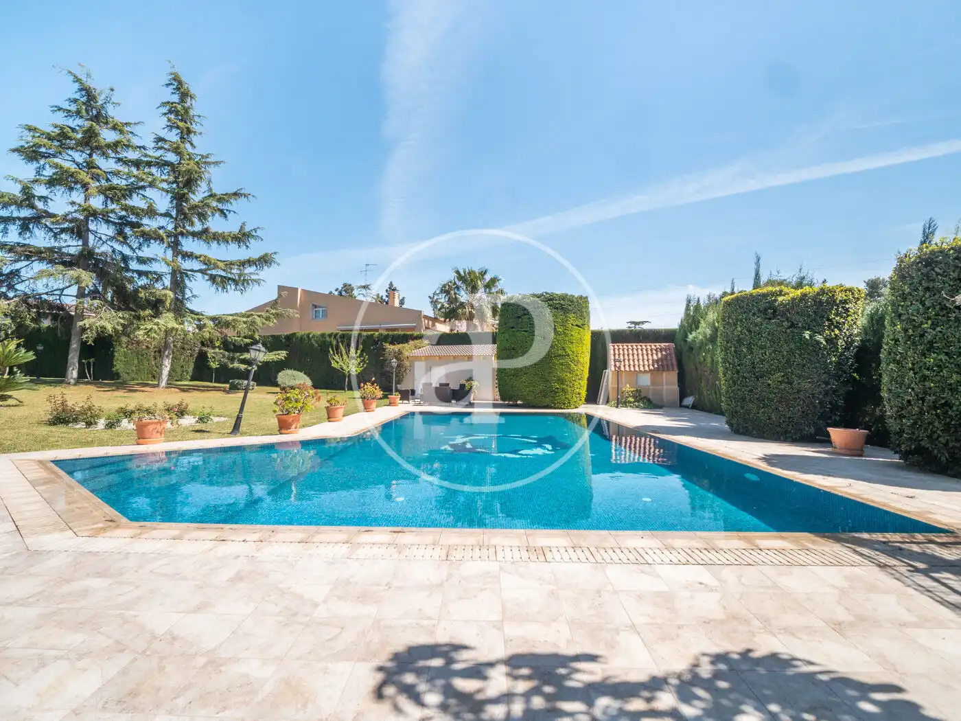 Piscina de Casa o chalet en venta en Godella con Aire acondicionado, Calefacción y Jardín privado