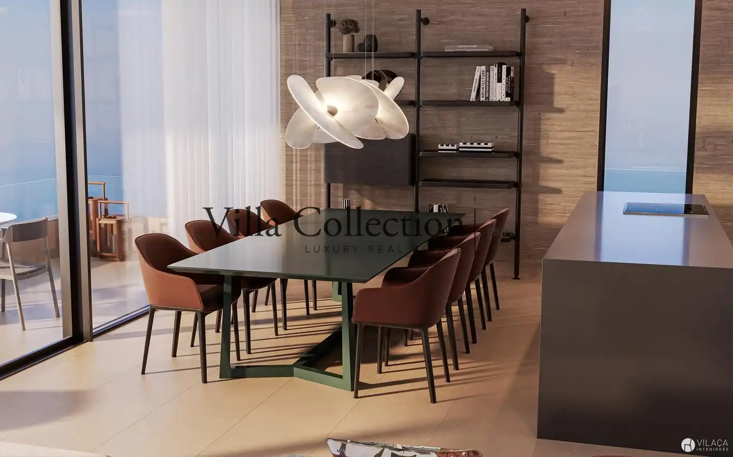Dining room of Houses for sale in Santa Eulària des Riu  with Air Conditioner, Heating and Terrace