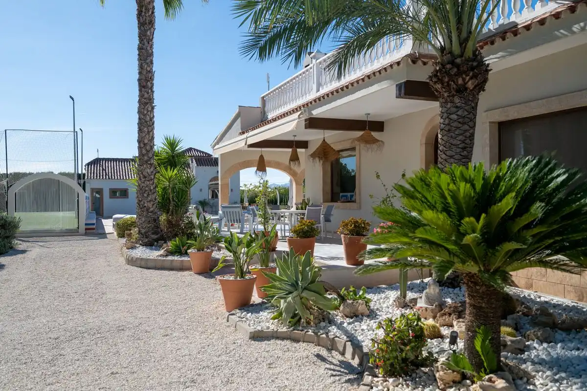 Terraza de Casa o chalet en venta en Elche / Elx con Aire acondicionado, Calefacción y Jardín privado