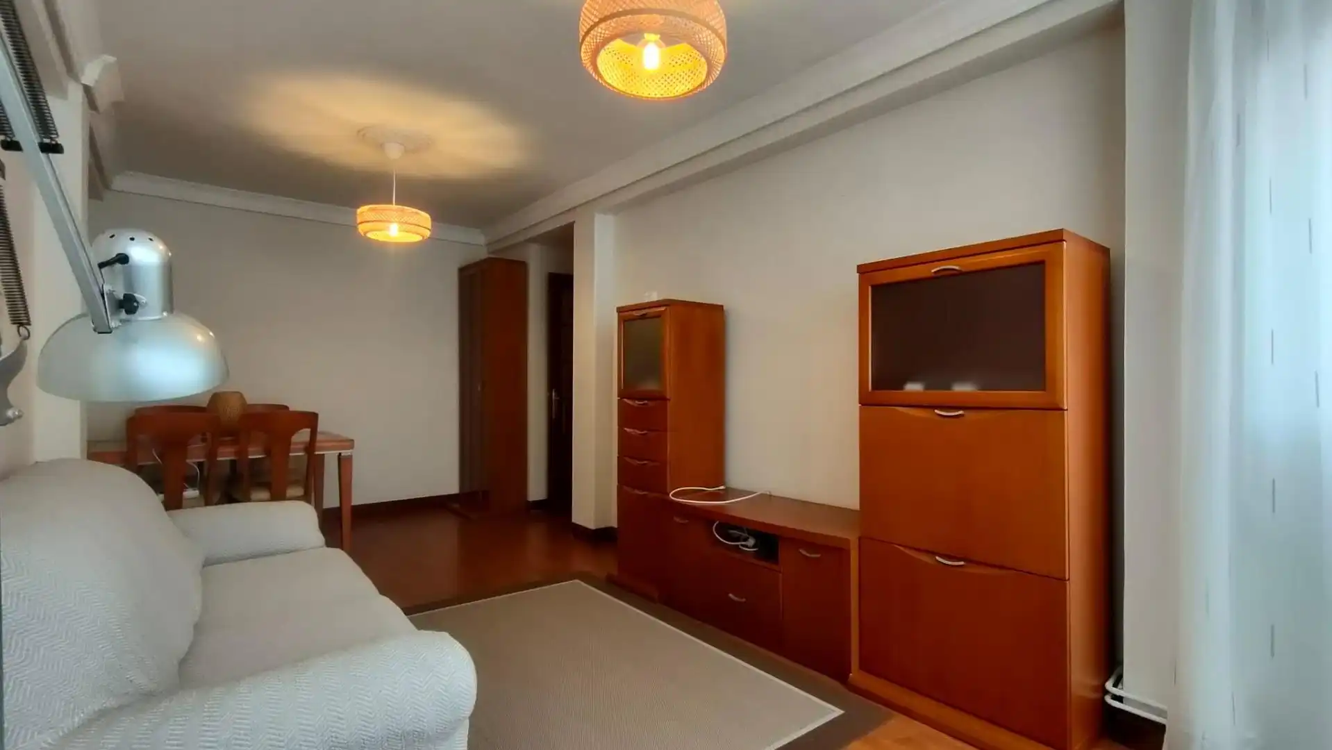 Sala de estar de Piso de alquiler en Donostia - San Sebastián  con Calefacción y Balcón