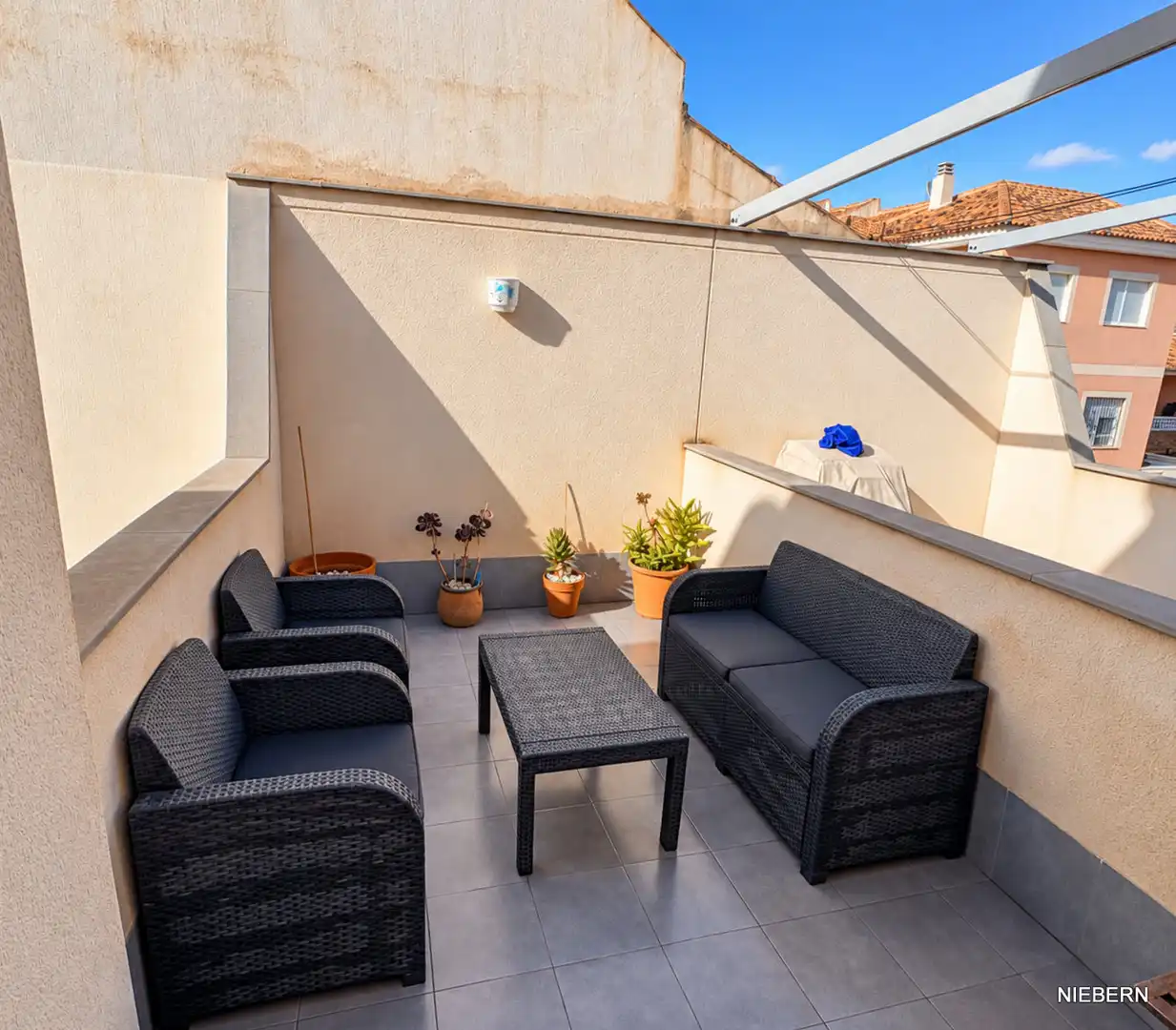 Terrassa de Casa adosada en venda en Cartagena ciudad