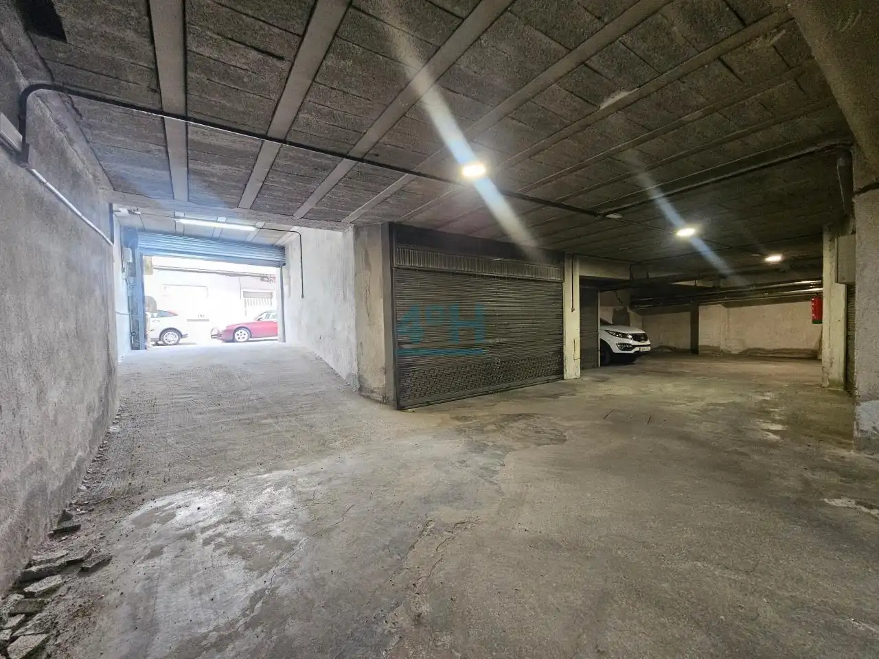 Parking of Flat for sale in Ourense Capital   with Heating, Parquet flooring and Terrace