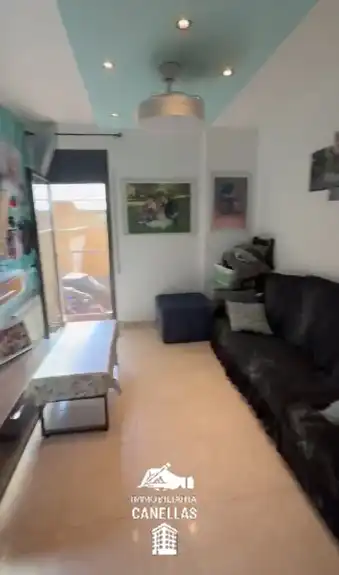 Wohnzimmer von Wohnung zum Verkauf in Tàrrega mit Klimaanlage, Heizung und Terrasse