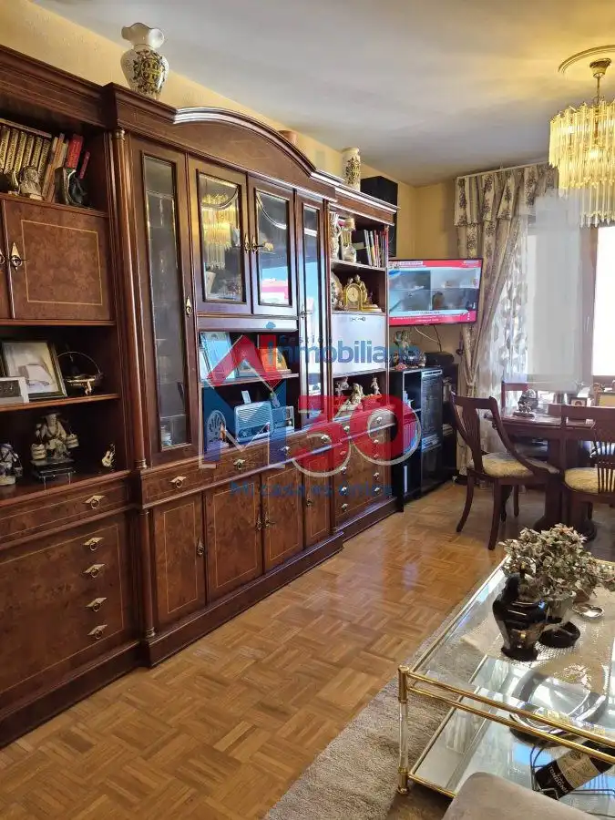 Sala de estar de Piso en venta en Miranda de Ebro con Calefacción, Parquet y Terraza