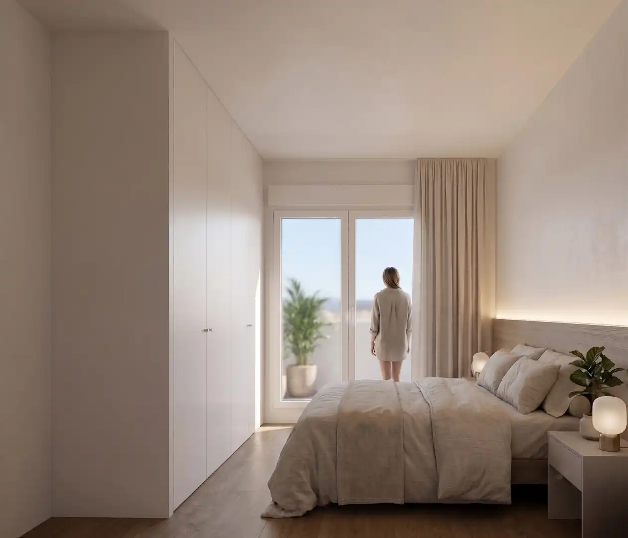 Bedroom of Flat for sale in Villamuriel de Cerrato  with Heating