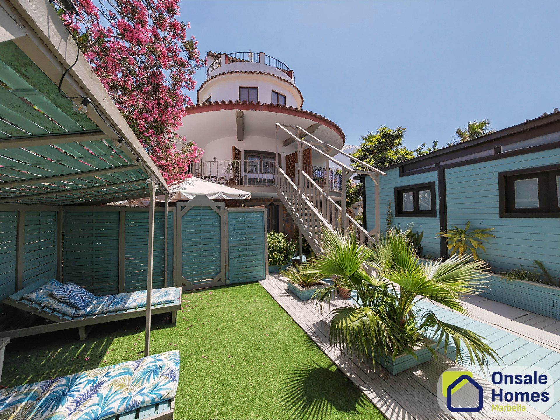 Garden of House or chalet for sale in Marbella  with Private garden and Furnished